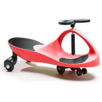 Ginga CAR Vermelho com Volante Giratório, Luzes e Rodas 360