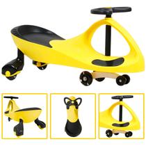 Ginga Carrinho Super Car Infantil Manual Gira Amarelo Brinquedo Menino Menina - Unitoys Ginga Carrinho Super Car Infantil Manual Gira Amarelo Brinquedo Menino Menina - Unitoys