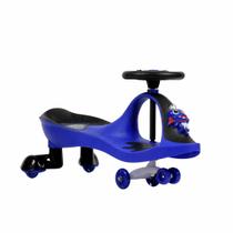 Ginga Carrinho Super Car Infantil Manual Gira Sapinho Feliz Meninos e Meninas Rodinha De Led