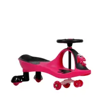 Ginga Carrinho Super Car Infantil Manual Gira Sapinho Feliz Meninos e Meninas Rodinha De Led