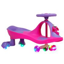 Ginga Carrinho Super Car Infantil Manual Gira Sapinho Feliz Meninos e Meninas Rodinha De Led