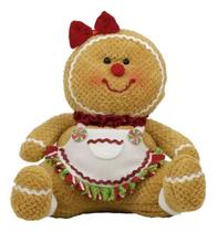 Gingerbread Sentado Sortido 30cm - Decoração Natalina