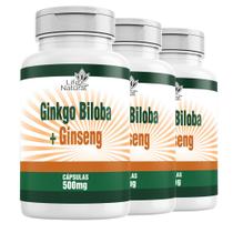 Ginkco Biloba Premium 120 Capsulas ginco 100% Puro original Foco Concentração