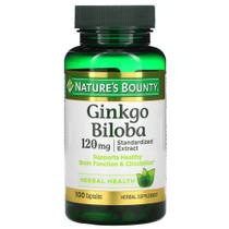 Ginkgo biloba 120mg (100caps) natures bounty
