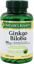 Ginkgo biloba 60mg (200caps) natures bounty