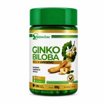 Ginkgo Biloba com Ginseng 120 Cáps 500mg Natuvitae