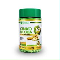Ginkgo biloba com Ginseng 120 cápsulas 500mg Natuvitae