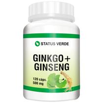 Ginkgo Biloba + Ginseng 120 Cáps - Status Verde