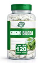 Ginkgo Biloba Premium 120 cápsulas 500mg Nutri Life