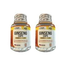 Ginseng Caps - 60 Caps 500Mg Kit Com - 2 Potes Ginseng Caps - 60 Caps 500Mg Kit Com - 2 Potes