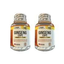 Ginseng Caps - 60 Caps 500Mg Kit Com - 2 Potes