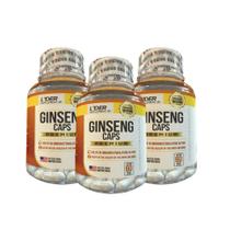 Ginseng Caps - 60 Caps 500Mg Kit Com - 3 Potes