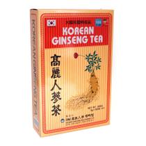 Ginseng coreano korean tea panax original chá 100 sachês