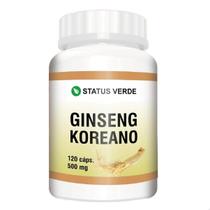 Ginseng Koreano Puro Panax 120 Cáps 500mg - Suplemento Natural Ginseng Koreano Puro Panax 120 Cáps 500mg - Suplemento Natural