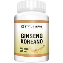 Ginseng Koreano Puro Panax 120 Cáps 500mg