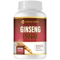 Ginseng Puro Panax Verdadeiro 120 Cáps 500mg Ginseng Puro Panax Verdadeiro 120 Cáps 500mg