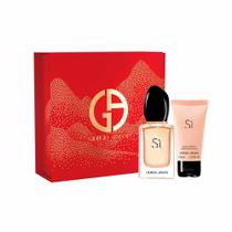 Giorgio Armani Si Coffret Perfume Feminino EDP + Shower Gel Giorgio Armani Si Coffret Perfume Feminino EDP + Shower Gel