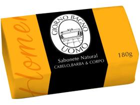 Giorno Uomo Amarelo - Sabonete Natural Cabelo, Barba e Corpo 180g Giorno Uomo Amarelo - Sabonete Natural Cabelo, Barba e Corpo 180g