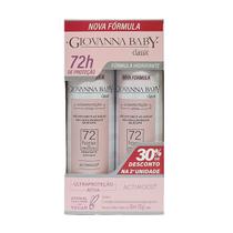 Giovanna Baby Kit Desodorante Aerosol Antiperspirante Classic 150ml 2un Giovanna Baby Kit Desodorante Aerosol Antiperspirante Classic 150ml 2un
