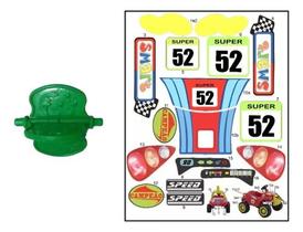 Gira Gira E Adesesivo Smart Baby Pedal Bandeirante