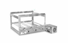 Gira Grill Churrasqueira Inox 4 Espetos