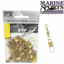 Girador C/ Snap Gold BBS Nº 1 - Marine Sports - 25 Peças Girador C/ Snap Gold BBS Nº 1 - Marine Sports - 25 Peças