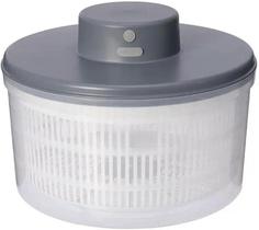 Girador de salada elétrico de grande capacidade alimentado por USB cinza