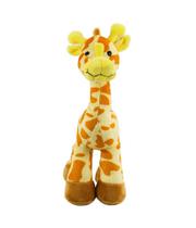 Girafa Amarela Em Pé 34cm - Pelúcia - Tudo em Caixa