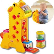 Girafa Blocos Fisher Price Mattel Brinquedo Educativo B4253