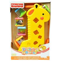 Girafa com Blocos Fisher Price Mattel