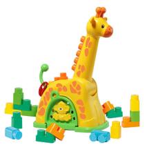 Girafa de Atividades Cardoso 8016 Amarela Baby Land 15 Blocos