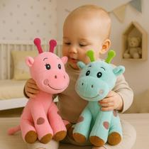 Girafa de Pelúcia 24cm Aventura e Encanto para Crianças!