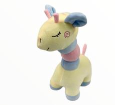 Girafa de Pelúcia Amarelo Sunn Toys