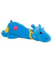Girafa De Pelúcia Deitada Azul 65Cm - Fofy Toys Girafa De Pelúcia Deitada Azul 65Cm - Fofy Toys
