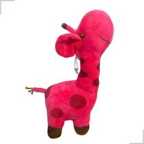 Girafa de Pelúcia Linda e Fofinha 26cm com Ventosa