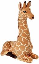 Girafa De Pelúcia Realista Safári - Fofy Toys - Lc65 - 66Cm