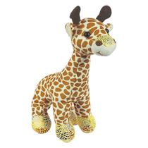 Girafa De Pelúcia Safari Em Pé 30Cms