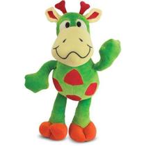 Girafa de Pelúcia Verde 36 cm Antialérgica