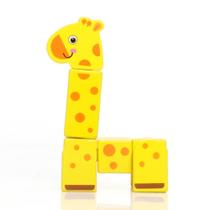 Girafa em Blocos - Dican