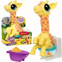 Girafa Faz Caquinha Com Som Little Live Pets 4+ F02194 Fun