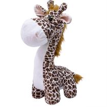 Girafa Focinho Comprido 38Cm - Pelúcia