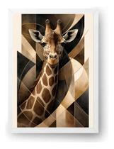 Girafa Geométrica Moderna 50x70cm Girafa Geométrica Moderna 50x70cm