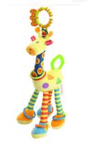 Girafa girafinha Mobile De Pendurar Chocalho Com Mordedores - Happy