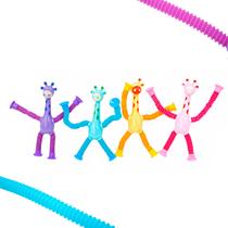 Girafa Pop It Tubo Led Brinquedo Infantil Girafa Pop It Tubo Led Brinquedo Infantil