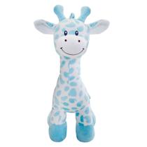 Girafinha de Pelúcia Baby para quarto de Meninos Azul BUBA