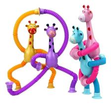 Girafinha Estica Tubular Magic PopTube Led 1 Unidade alegria Girafinha Estica Tubular Magic PopTube Led 1 Unidade alegria