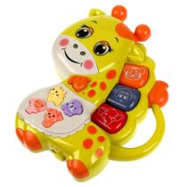 Girafinha Musical Teclado com Músicas e Sons de Animais Brinquedo Educativo infantil - Online