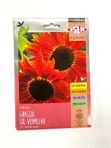 Girassol Sol Vermelho- 2,40g de sementes