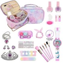 Girl Cosmetics Playing Box Safety Girl Lipstick Eye Shadow S