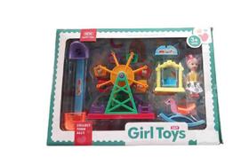 Girl Toys- Kit Roda Gigante e Balanço Shock